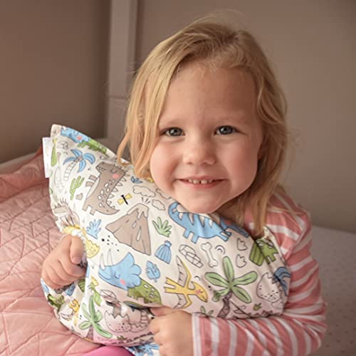 ALVABABY Toddler Pillowcases 100% Cotton - 2 Pack for 13x18" & 12x16" Pillows