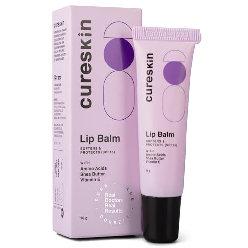Cureskin SPF 15 Lip Balm with Shea Butter, Vitamin E and Amino Acids