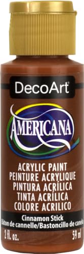 DecoArt Americana Acrylic Paint 2oz - Cinnamon Stick Color