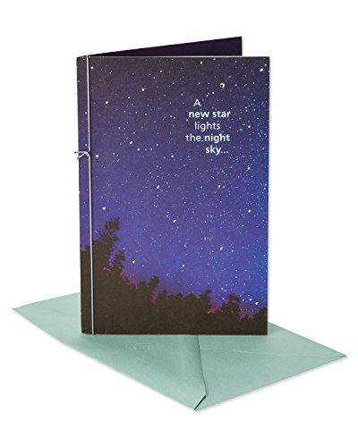 Sympathy Card - New Star Design with Peaceful Message