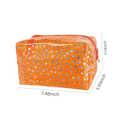 Portable Waterproof Makeup Bag - Dark Green Diamond Cosmetic Pouch