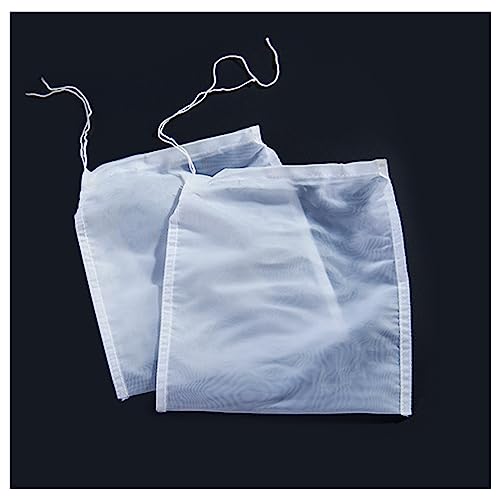4-Pack Reusable Nylon Strainer Bags for Nut Milk & Juice