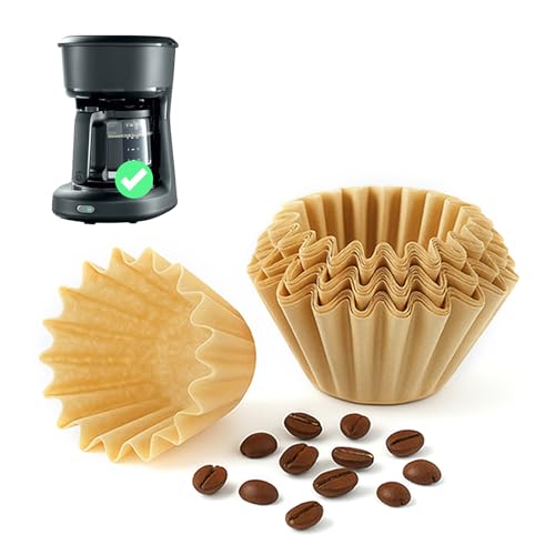 Vekniqo 100-Pack 5 Cup Coffee Maker Filters Compatible with Mr. Coffee