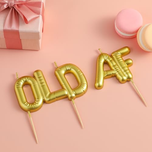 Old AF Birthday Candle - Comedic Long-Burning Cake Decoration