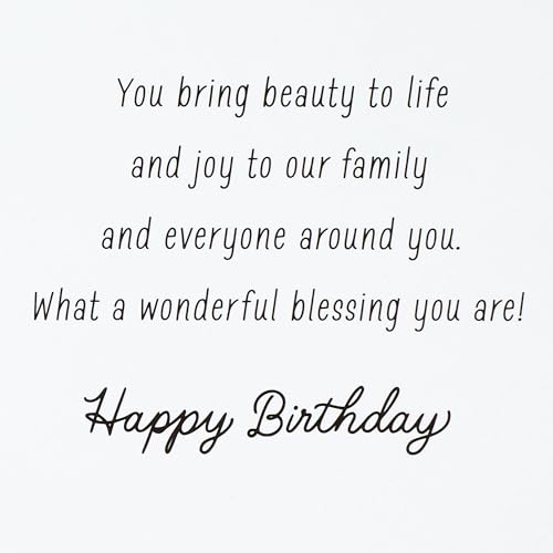 Hallmark Birthday Card for Granddaughter with Removable Heart Ornament