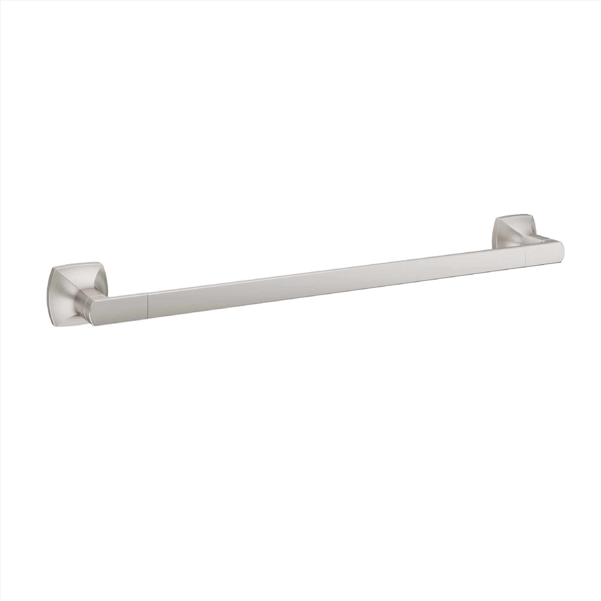 Pfister Vaneri 3-Piece Bathroom Hardware Set with Towel Bar, Towel Ring, and Toilet Paper Holder, Wall-Mounted, Spot Defense Brushed Nickel Finish, BTBVRI3GS