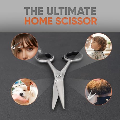 SIZZO 6.5" Professional Hair Cutting Scissors for Salon Barbers and Stylists