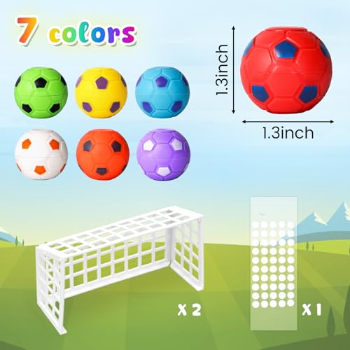 LovesTown 32-Piece Soccer Ball Fidget Spinners, 33.02mm Party Favors