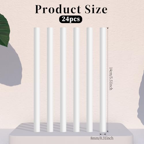 Xthrotsenk 24-Pack Humidifier Wicks Replacement Filter Sticks
