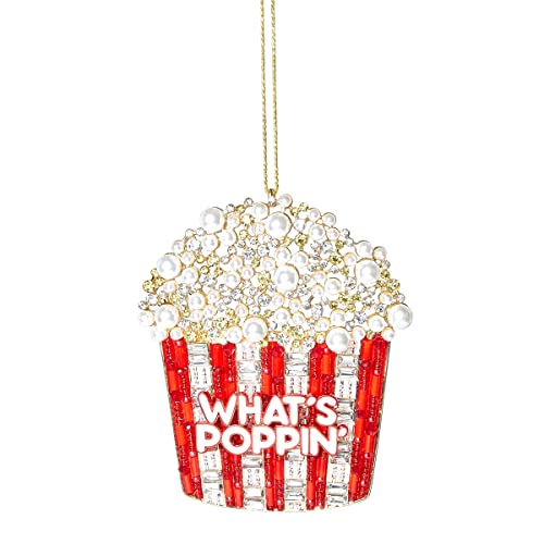 Christmas Popcorn Ornament - Handmade Holiday Decor, Best Popcorn Ornament