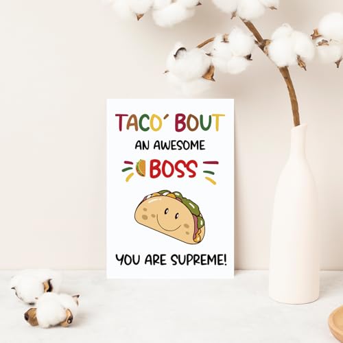 Funny Boss's Day Card – Quality Birthday & Retirement Card for Boss