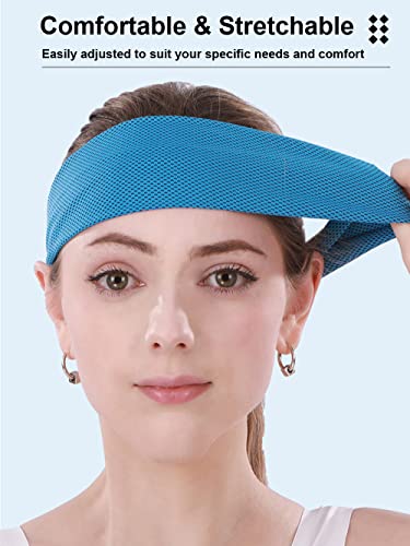 SUJAYU Women's 4 Pack Wide Headbands Non Slip Moisture Wicking