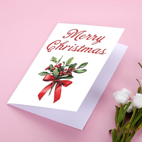 Merry Christmas Greeting Card with Envelopes - For Son & Daughter-in-Law, Holiday Season Card - Variation: Merry Christmas Gifts