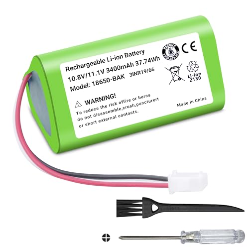 Replacement Battery DA60 for Ecovacs D36 Series & Deebot Slim 10.8V 3400mAh