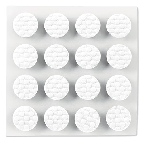 Scotch White Adhesive Bumper Pads - 40 PCS Sound Dampening Dots