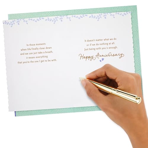 Hallmark Anniversary Card - Next to You Is My Happy Place