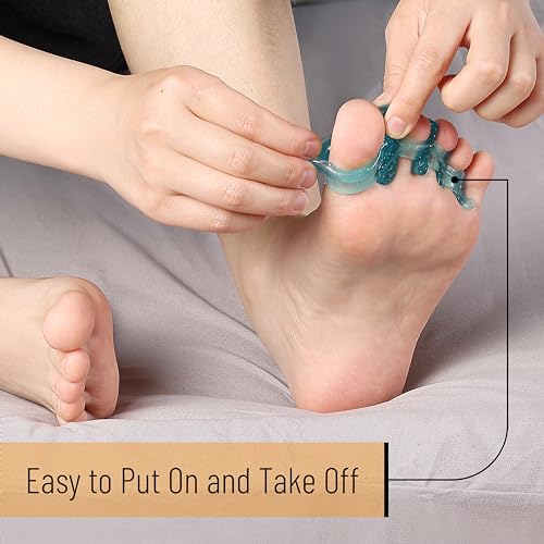 DR. JK Gel Toe Separator and Bunion Corrector - 1 Pair Wide