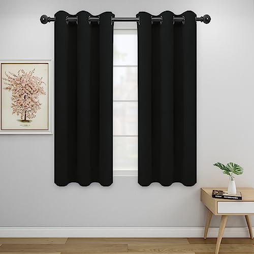 Easy-Going Blackout Curtains - 2 Panels 34x54 in, Room Darkening