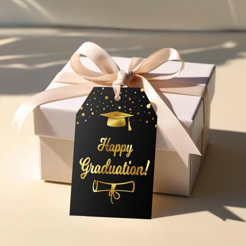 Graduation Gift Tags 2026 - 50 Pcs Personalized Thank You Tags