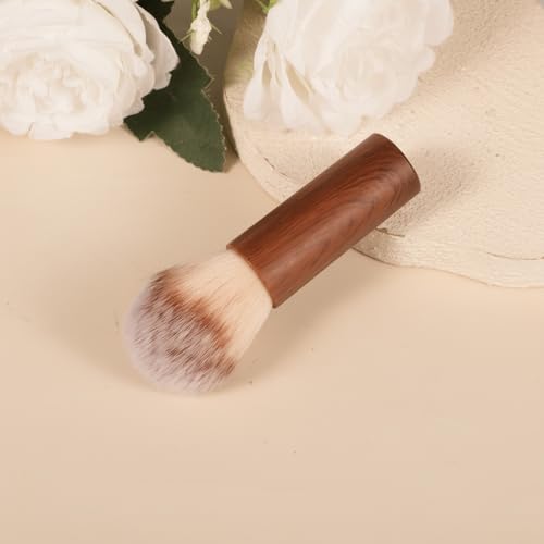 Hadnves Nail Art Dust Brush and Powder Remover with Wooden Handle