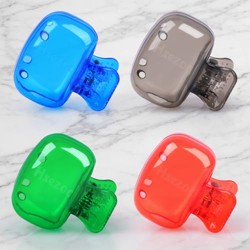 Hxezoc 8 Pack Plastic Toothbrush Covers Portable Travel Protectors