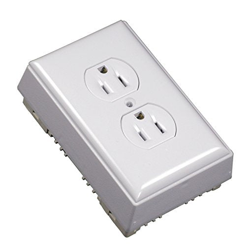 Wiremold NMW2-D Nonmetallic Raceway Outlet Kit - White, 1 Pack