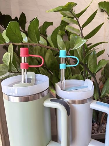 Silicone Straw Covers for Stanley Cup - Dust-Proof & Reusable