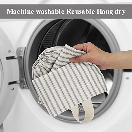 TOGETRUE Gray Plastic Bag Holder – Wall Mount Grocery Organizer