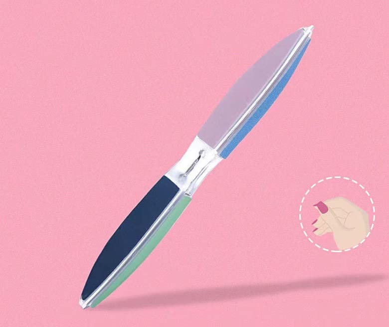 WOIWO Six-Sided Nail File and Polishing Block for Smooth Shine