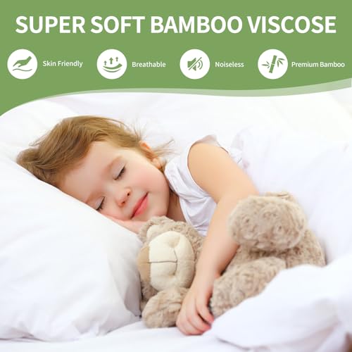 FGZ Twin XL Bamboo Mattress Protector, 2-Pack Waterproof Cooling Cover