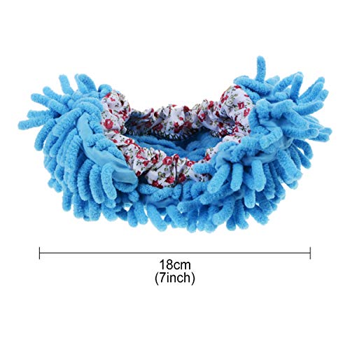 ZYHW Microfiber Slippers for Floor Dusting & Cleaning, Reusable Shoe Cover Mop Socks