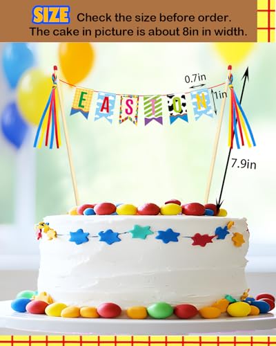 DIY Personalized Toy-Inspired Birthday Cake Topper for Kids - Custom Banner & Decorations