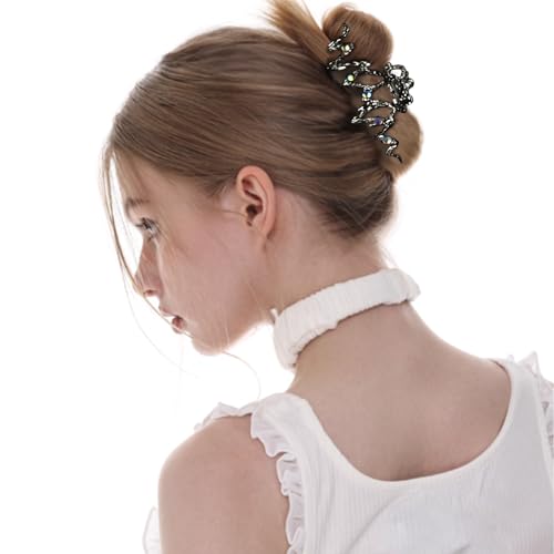 Semato Cute Small Hair Clip Black Bronze