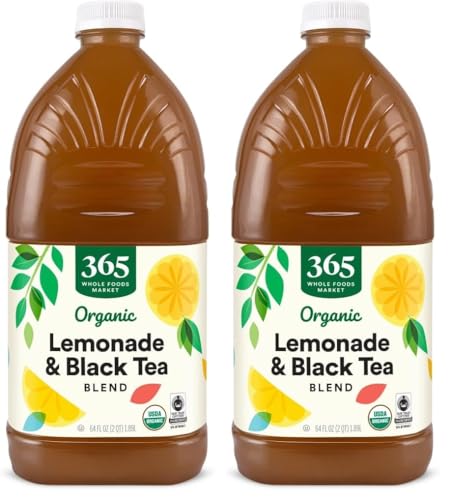 Organic Lemonade & Black Tea Blend - 64 Fl Oz (Pack of 2)