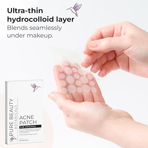 Pure Beauty Botanicals Hydrocolloid Acne Patches for Blemishes