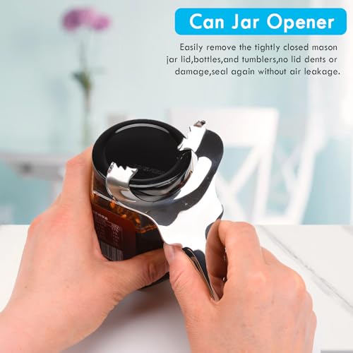 Mason Jar Opener - Easy Twist Manual Lid Remover for Canning