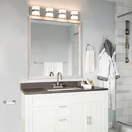 Design House Millbridge 4-Piece Bath Accessory Set in Satin Nickel