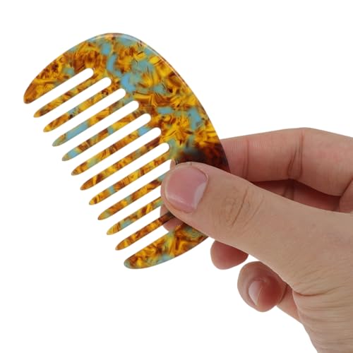 VOCOSTE Mini Wide Tooth Comb for Curly Hair - Anti-Static Travel Comb