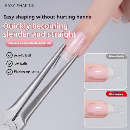 TIKMOON C-Curve Nail Pincher Stainless Steel Shaping Pliers