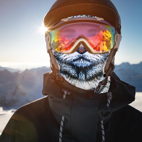 3D Cat Ski Balaclava Sheisty Face Mask,with Ears for Music Festivals,Raves Ski Halloween Party Outdoor Activities Cat Style