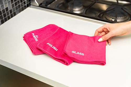 Stardrops The Pink Stuff Miracle Microfibre Cloths - 9 Count Kit