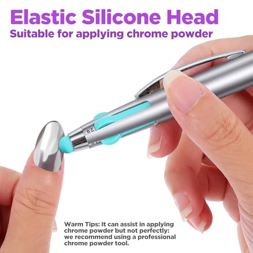 Dopenspi 5-in-1 Nail Dotting Pen & Silicone Tool - 2PCS Green