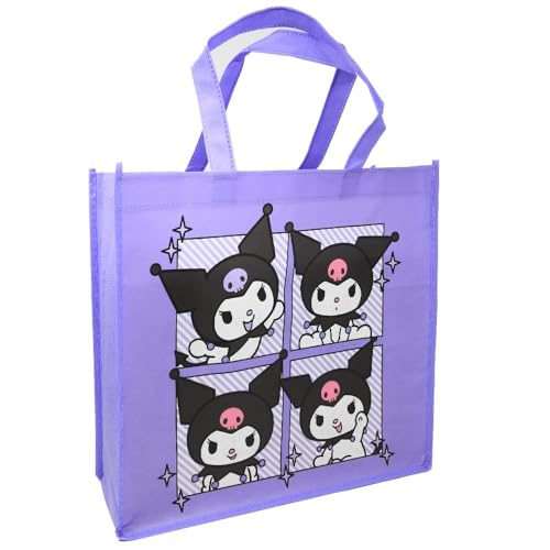 Bluey Medium Eco-Friendly Tote Bag - Purple Non-Woven with Hangtag