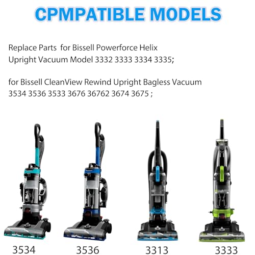 Vacuum Belts Replacement for Bissell PowerForce & CleanView