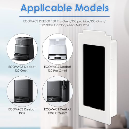 COWINORY 6 Pack HEPA Replacement Filters for ECOVACS DEEBOT & Yeedi M12 Pro+