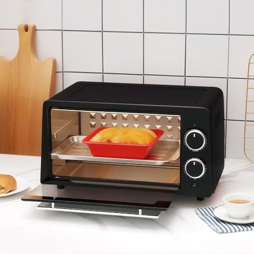 Saphe 8-Inch Square Silicone Cake Pan – Nonstick Baking Mold (1 Pack)