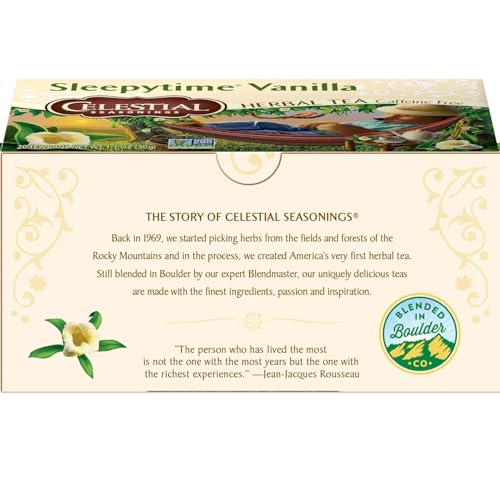 Sleepytime Vanilla Herbal Tea by Celestial Seasonings - 20 Bags