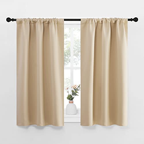 NICETOWN Blackout Curtains 34" x 40" - Thermal Insulated Drapes