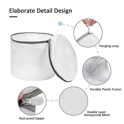 GOGOODA Bra Laundry Wash Bags for Delicates, 3-Pack Mesh Protector Bags