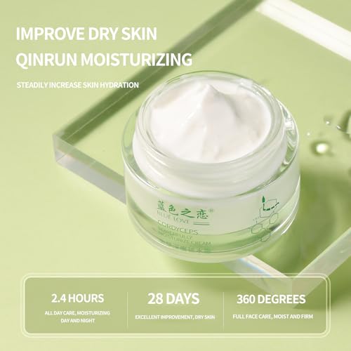 BLUE LOVE Cordyceps Intensive Hydrating Facial Cream & Moisturizer